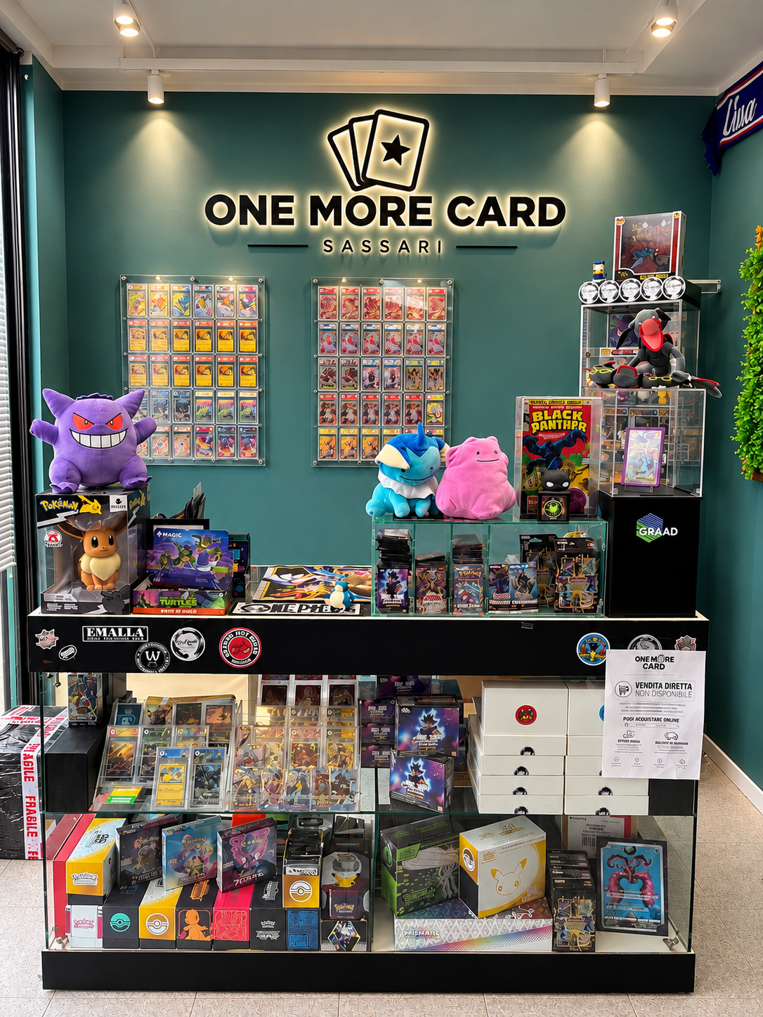 Showroom One More Card Sassari