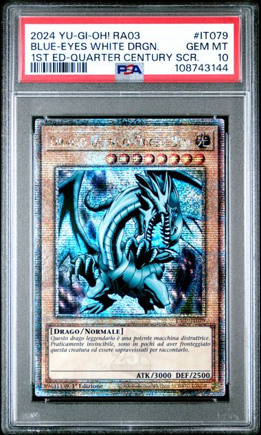 Blue-Eyes White Dragon — PSA 10