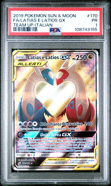 Latias & Latios GX — PSA 1